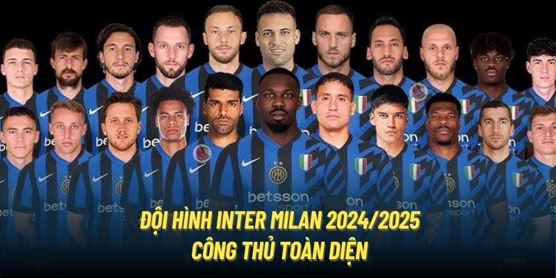 Đội hình Inter Milan của Bongdaso