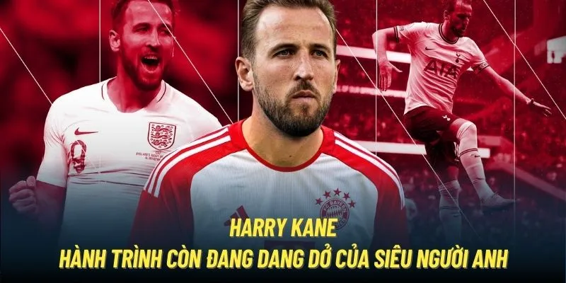 Harry Kane và hành trình chinh phục danh hiệu